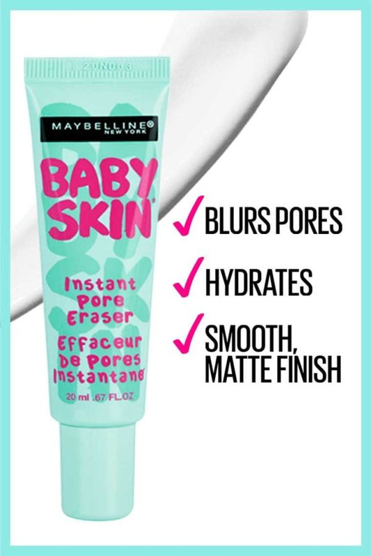 Maybelline Baby Skin Instant Pore Eraser Primer Matte And Poreless Primer, 30 Ml